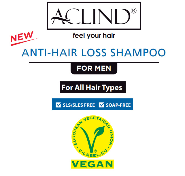 Aclind Anti-Hair Loss Shampoo FOR MEN - Acto Pharma
