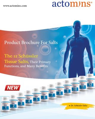 actomins-salts Schüssler salts-borshure